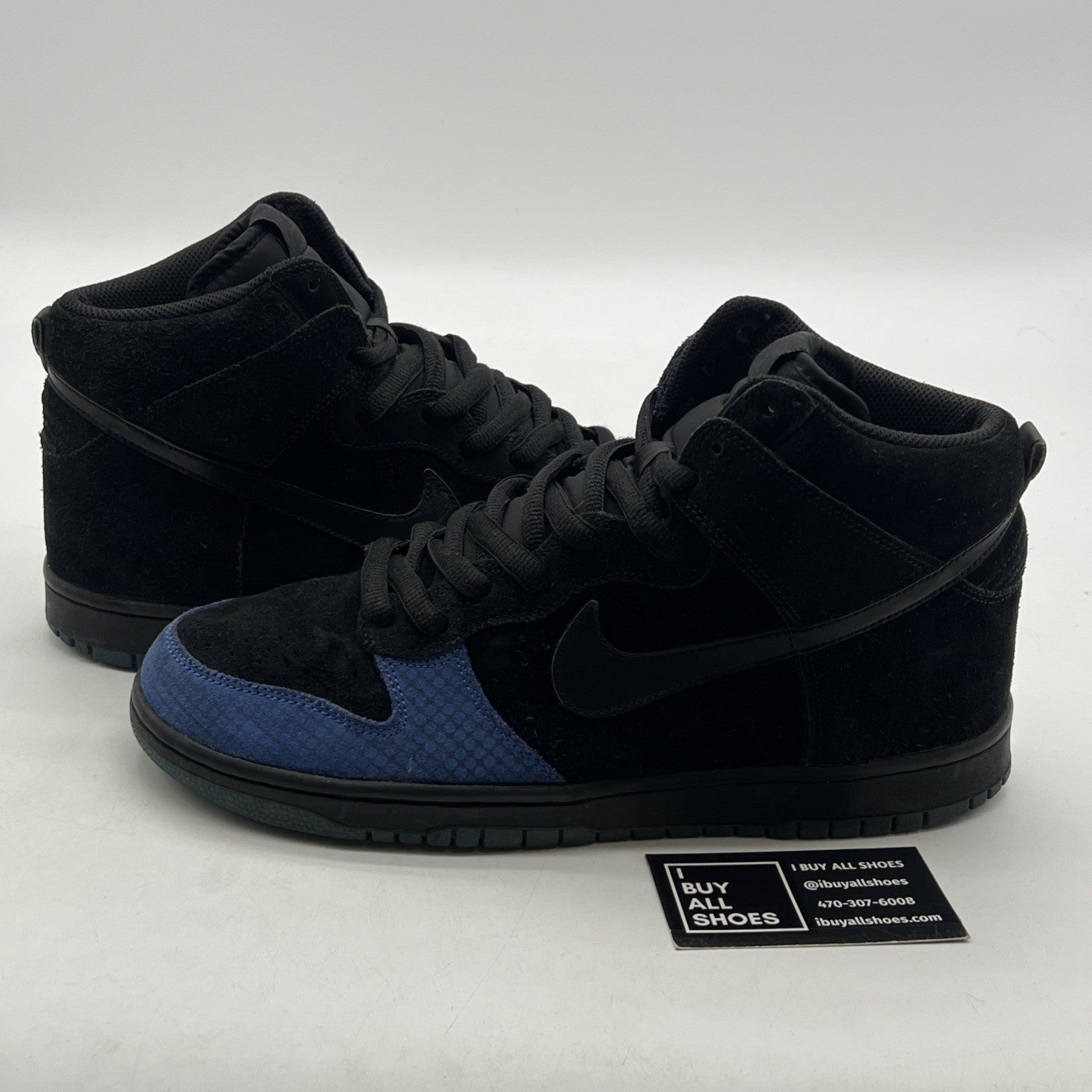Size 10.5 - Nike Dunk High Varsity Royal (2008) RareHi Top SB Retro