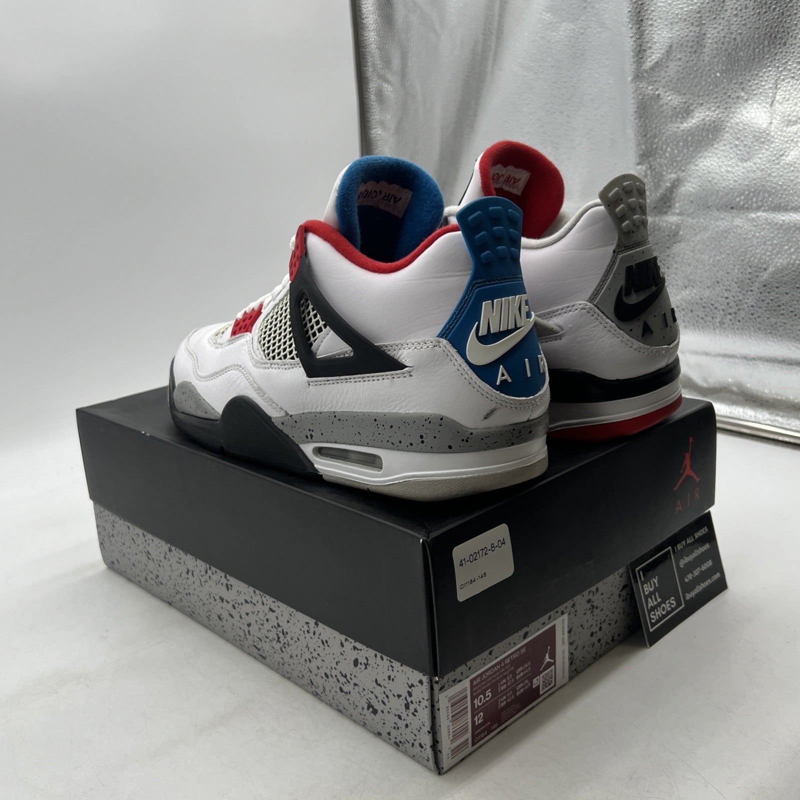 Size 10.5 - Air Jordan 4 Retro SE Mid What The 4 (CI1184-146)