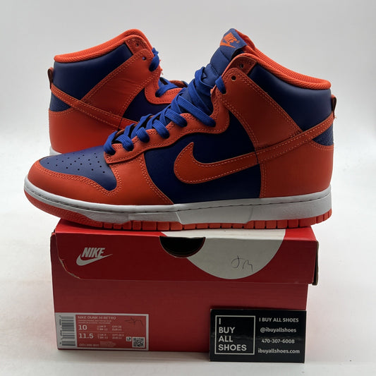Size 10 - Nike Dunk High Knicks (DD1399-800)