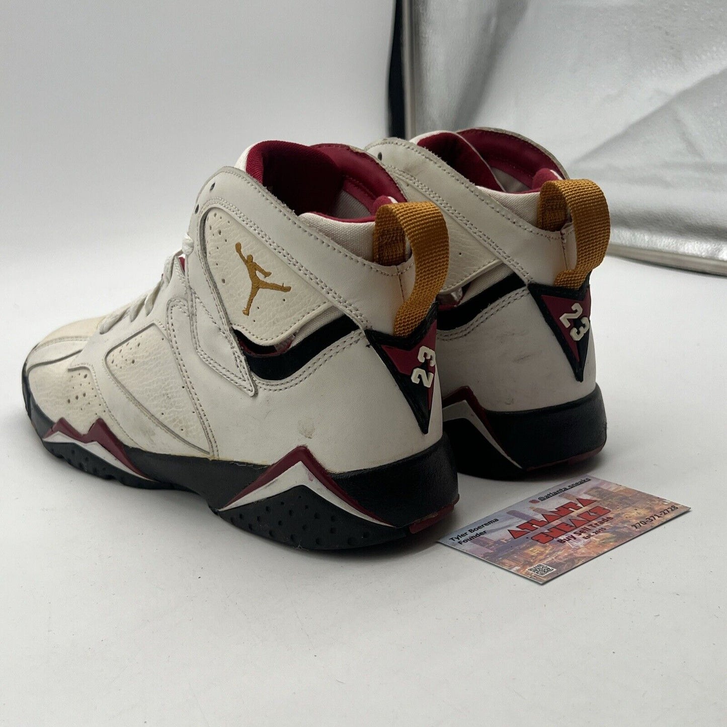 Size 7Y - Nike Air Jordan Retro 7 GS Cardinal (304774-104)