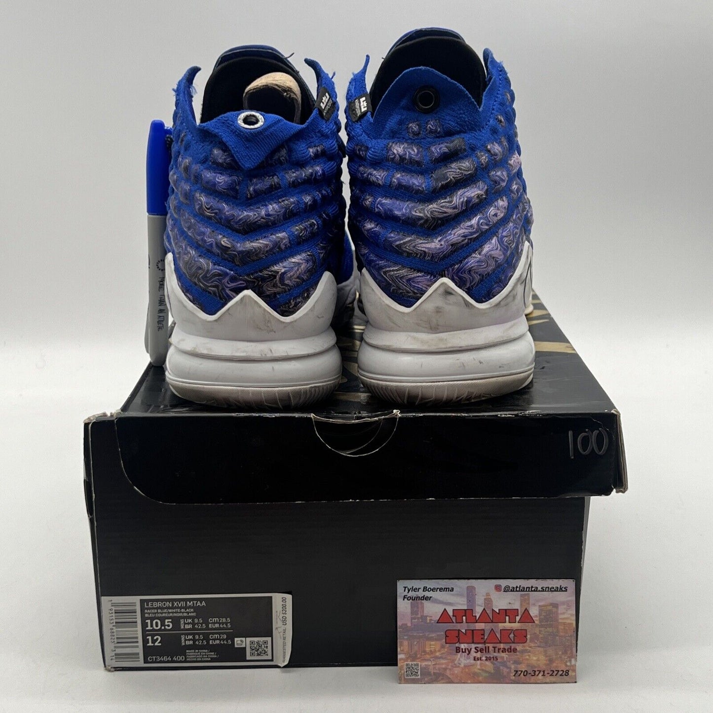 Size 10.5 - Nike Uninterrupted x LeBron 17 More Than An Athlete (CT3464-400)