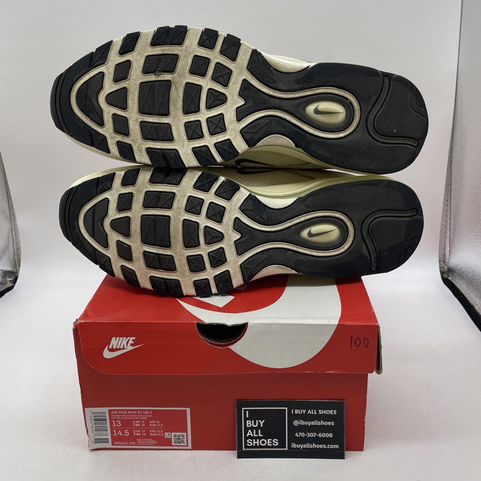 Size 13 - Nike Air Max 97 Coconut Milk (DV5451-100)