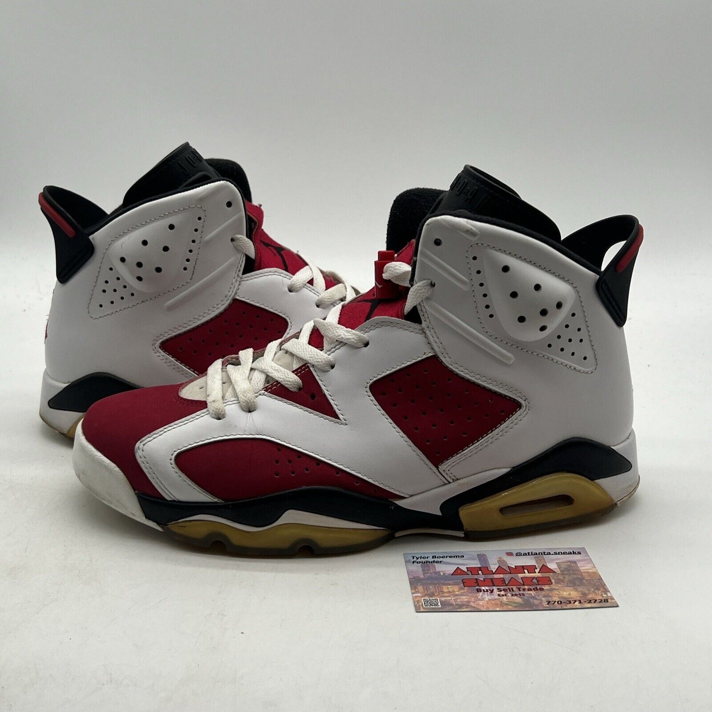 Size 10 - Air Jordan 6 Retro 2014 Carmine (384664-160)