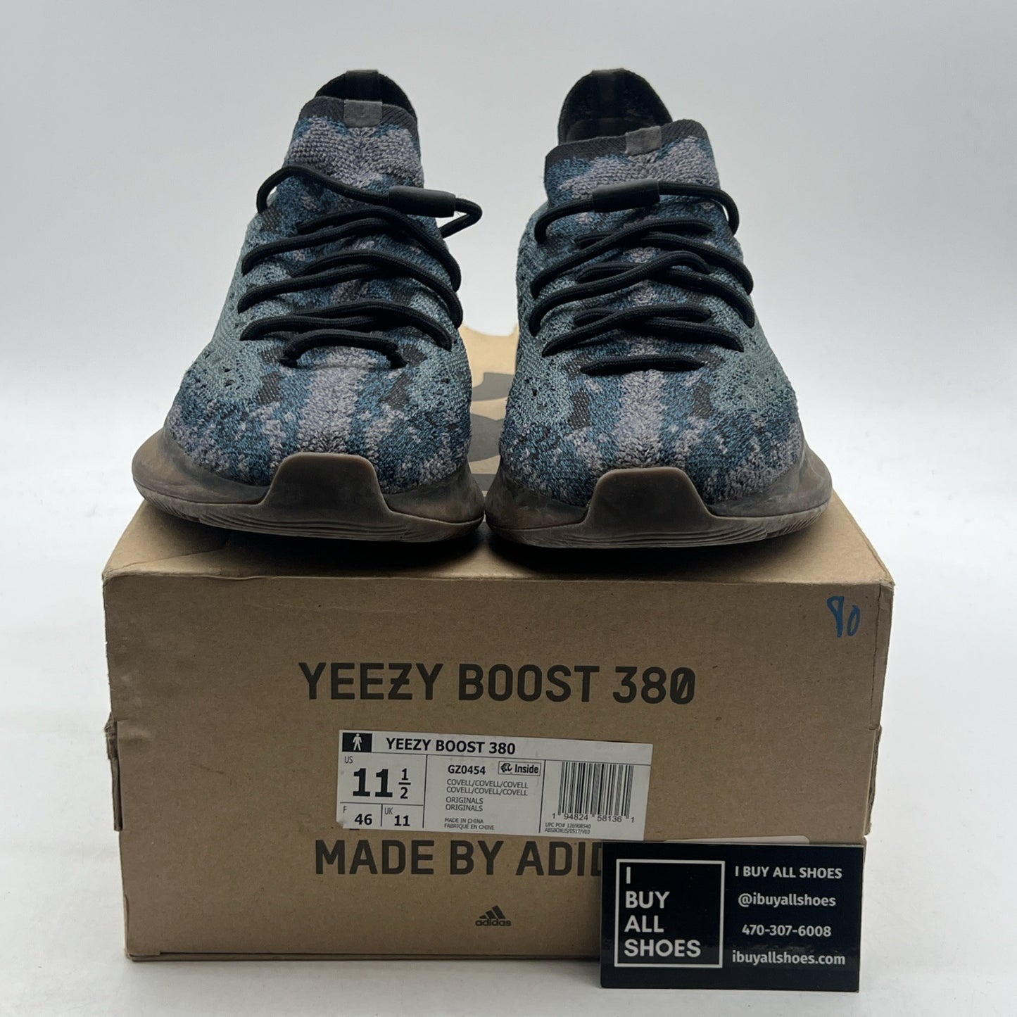 Size 11.5 - adidas Yeezy Boost 380 Covellite (GZ0454)