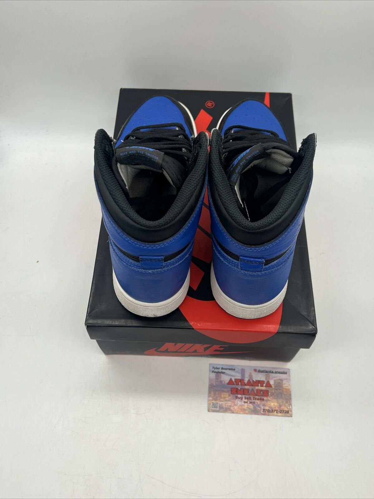 Nike Air Jordan Retro 1 High OG BG Royal 2017 575441007 Size 5Y