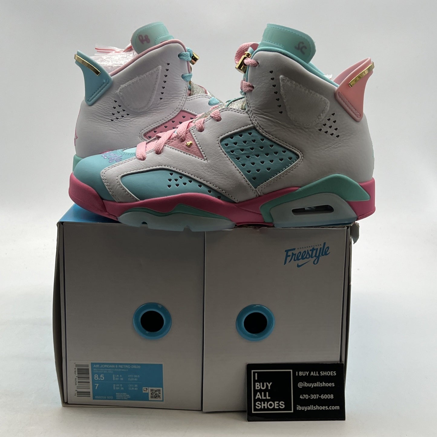 Size 8.5 - Air Jordan 6 Retro Doernbecher 2025 W (IB6059-920)