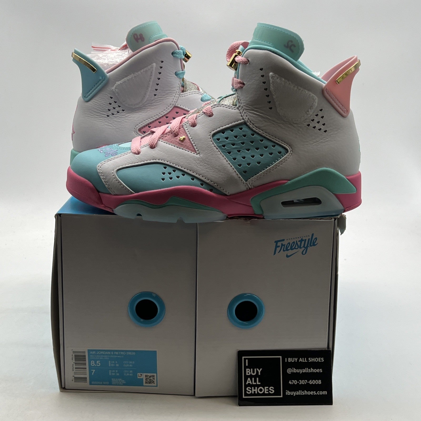 Size 8.5 - Air Jordan 6 Retro Doernbecher 2025 W (IB6059-920)