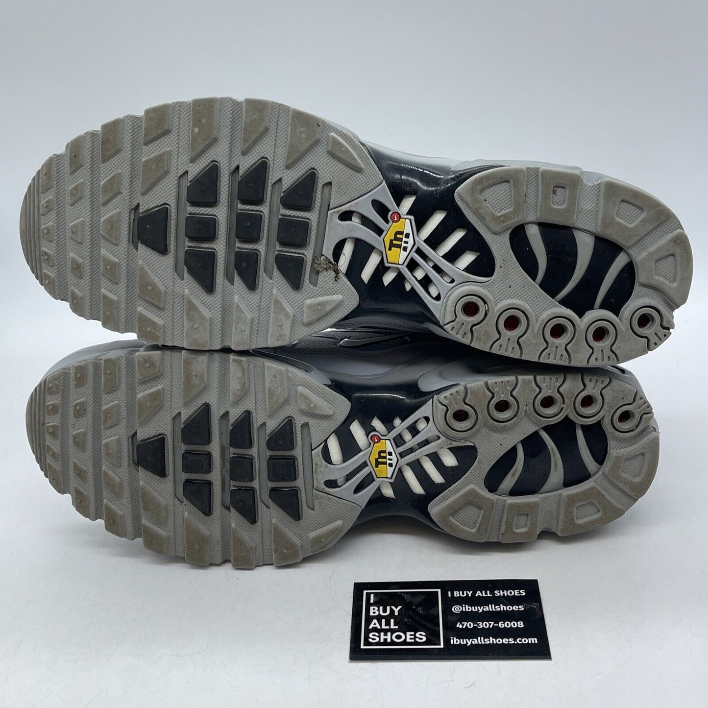 Size 12 - Nike Air Max Plus TN Wolf Grey Black Suede Leather (852630-021)