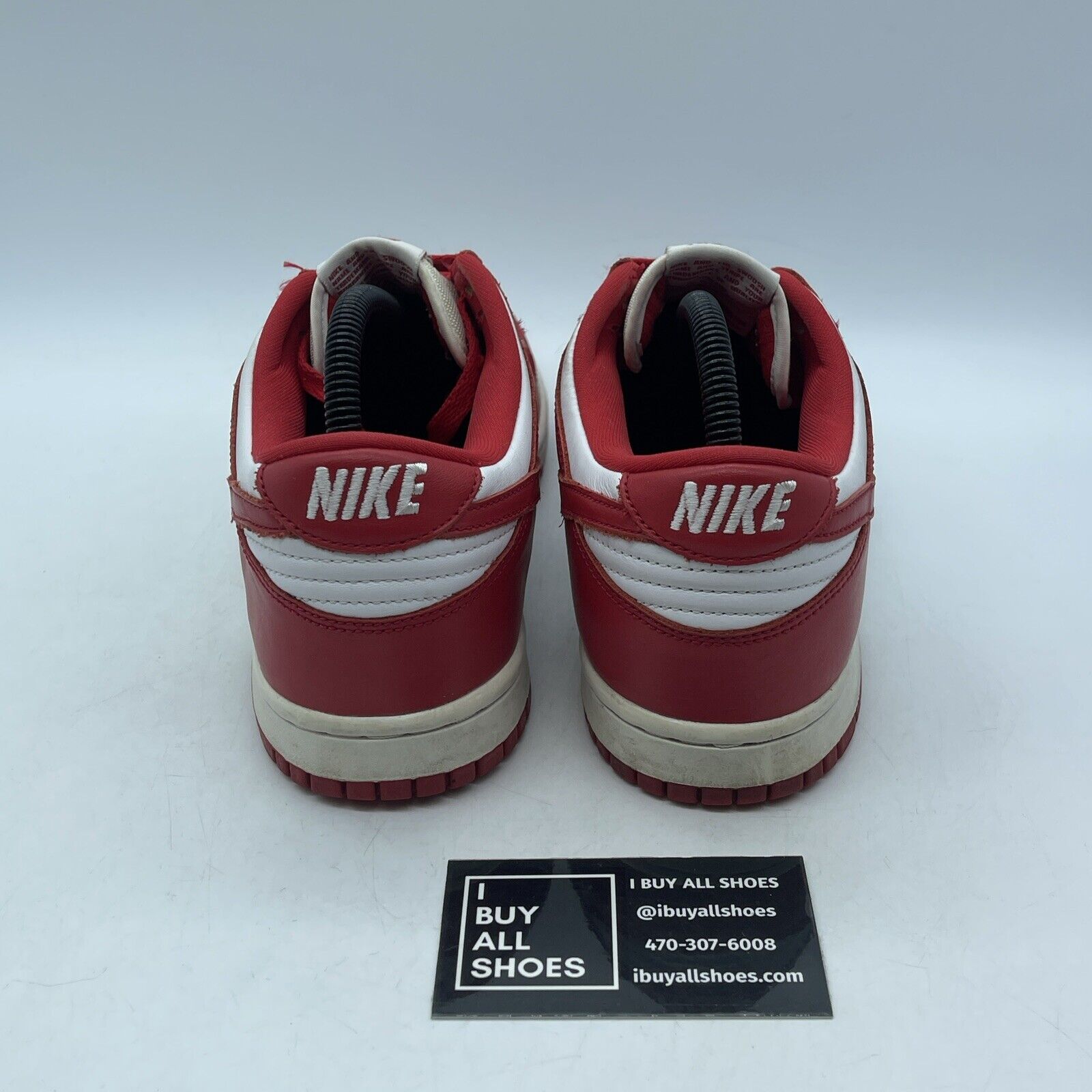 Size 8 - Nike Dunk Retro SP Low St. John's Red White Leather Suede (CU1727-100)