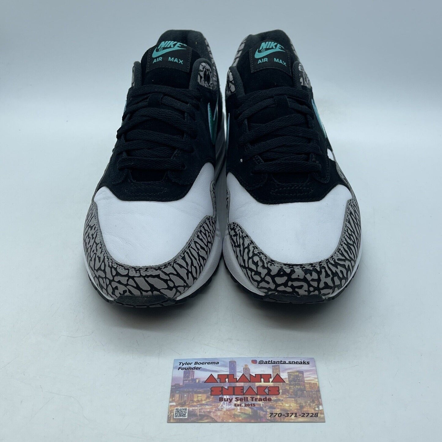 Size 10.5 - Nike Atmos x Air Max 1 Retro 2017 Elephant Suede Leather (908366-001