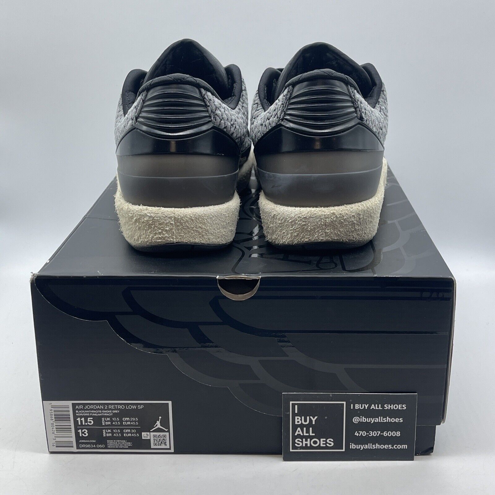 Size 11.5 - Air Jordan 2 Retro SP Low Responsibility Suede Leather (DR9834-060)