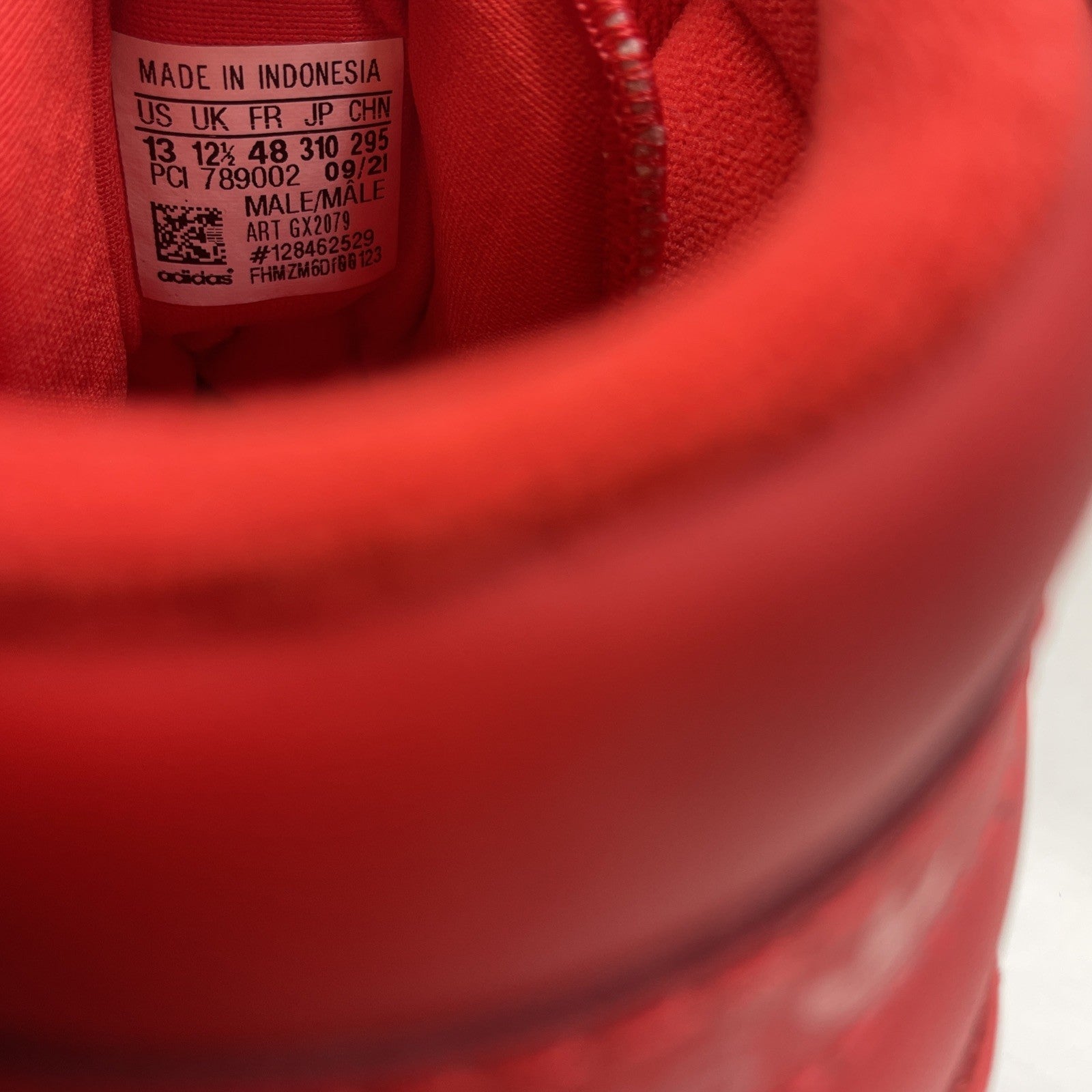 Size 13 - Adidas Top Ten RB Vivid Red (GX2079)