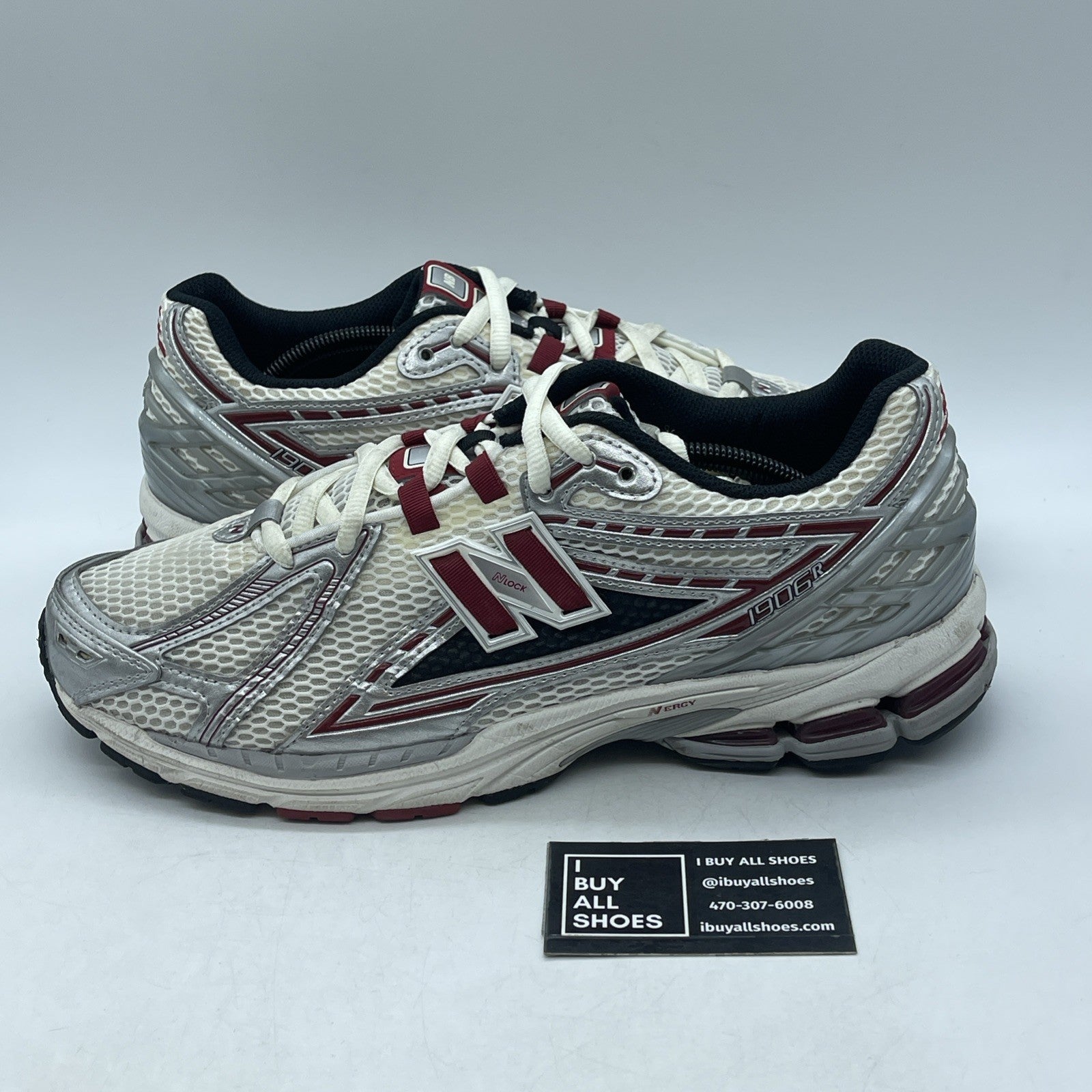 Size 13 - New Balance 1906R Silver Classic Crimson (M1906REA)