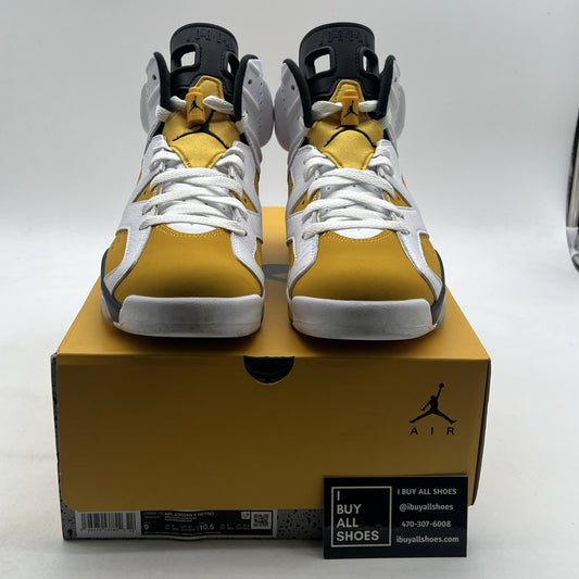 Size 9 - Air Jordan 6 Retro Yellow Ochre (CT8529-170)