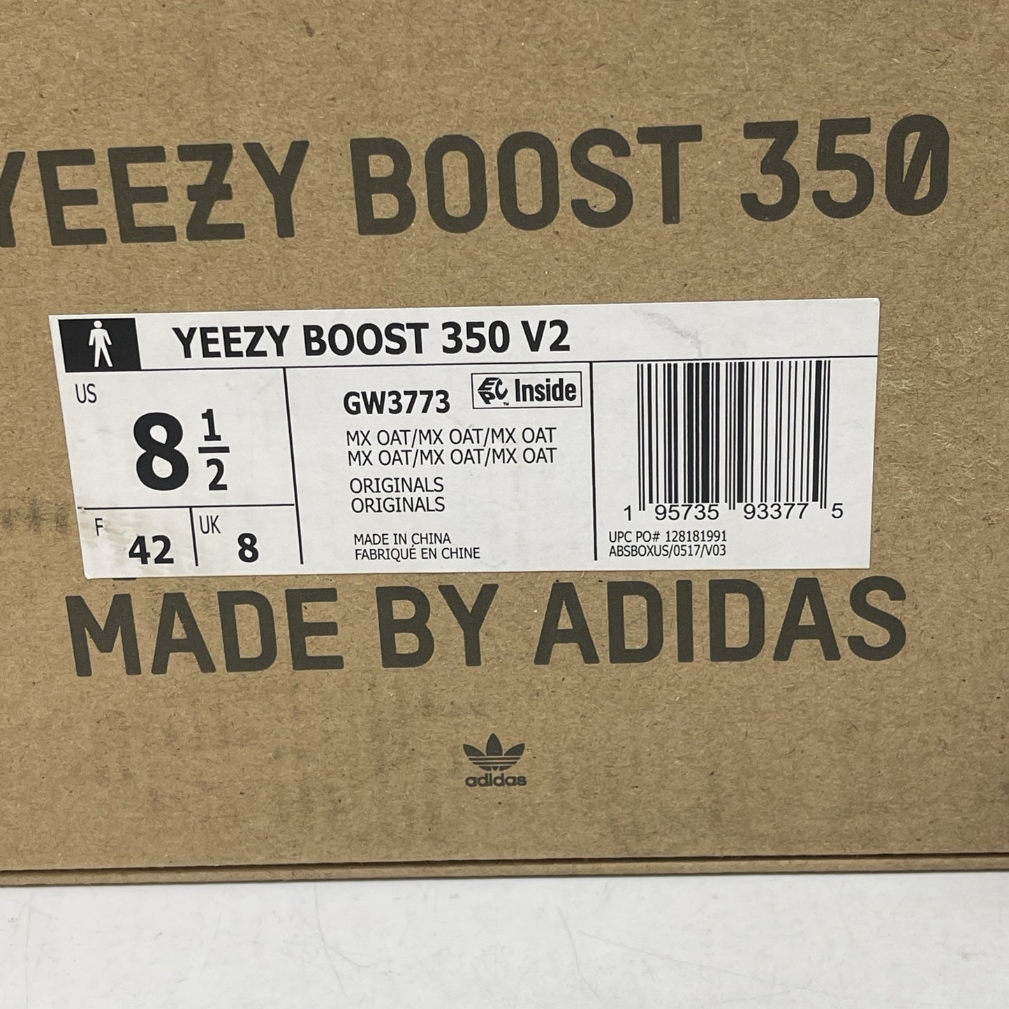 Size 8.5 - adidas Yeezy Boost 350 V2 Low MX Oat Blue Orange Suede (GW3773)