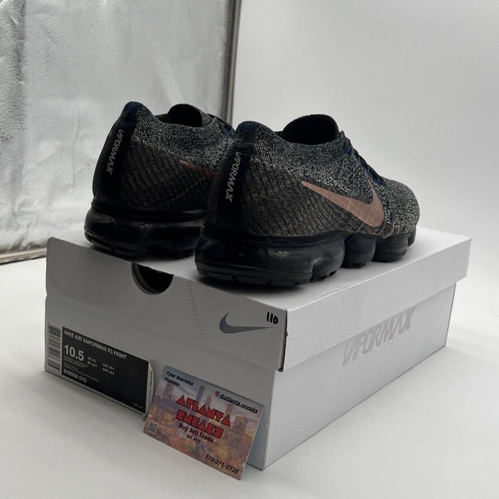 Size 10.5 - Nike Air VaporMax Explorer Dark (849558-010)