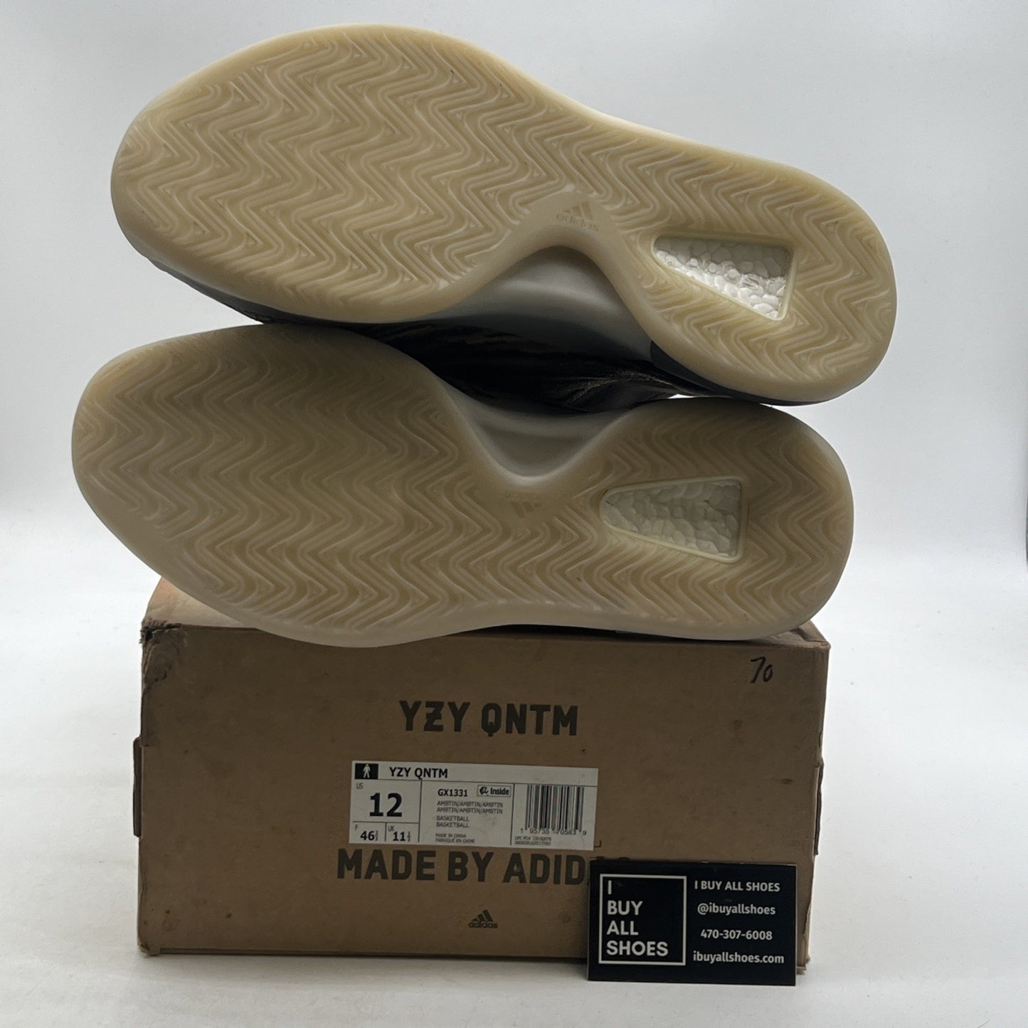 Size 12 - Adidas Yeezy Quantum Amber Tint (GX1331)