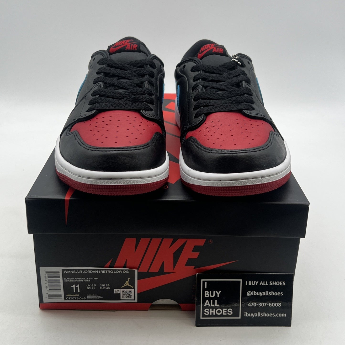 Size 11 - Air Jordan 1 Retro OG Low NC to Chi W (CZ0775-046)