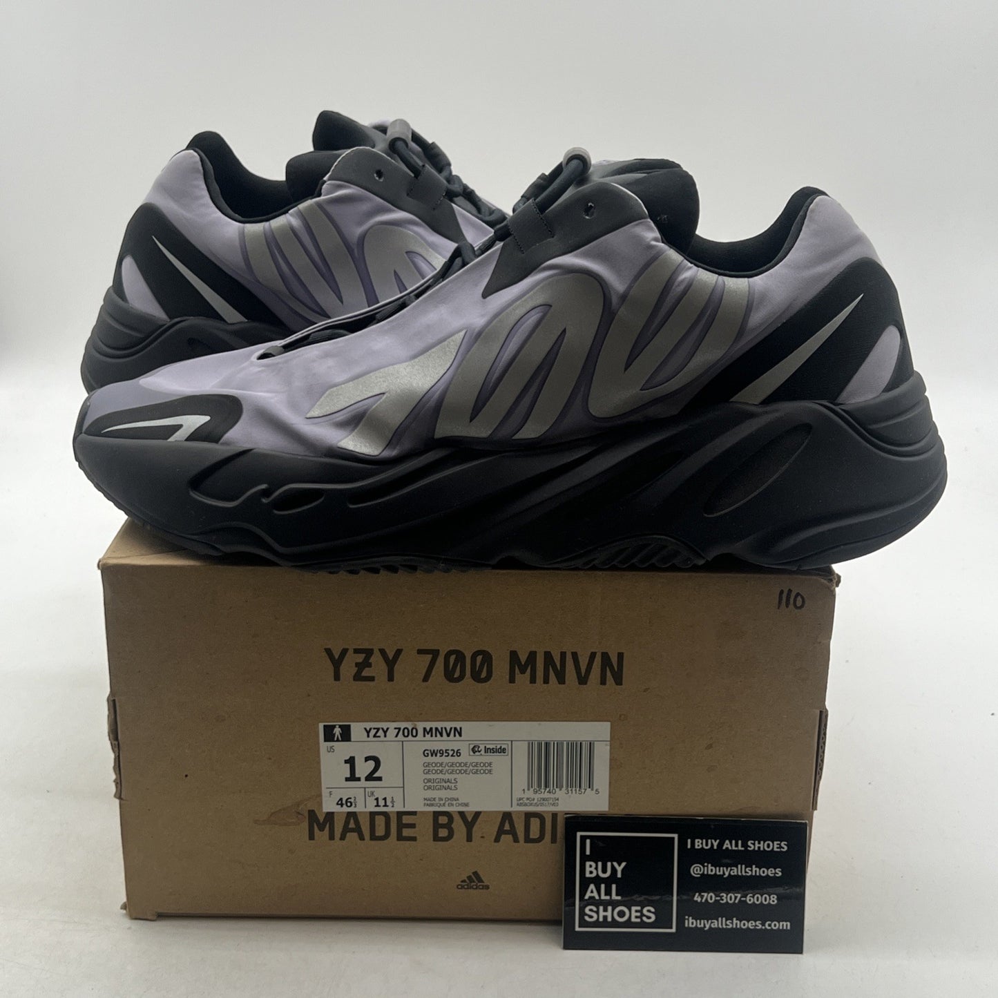 Size 12 - Adidas Yeezy Boost 700 MNVN Geode (GW9526)