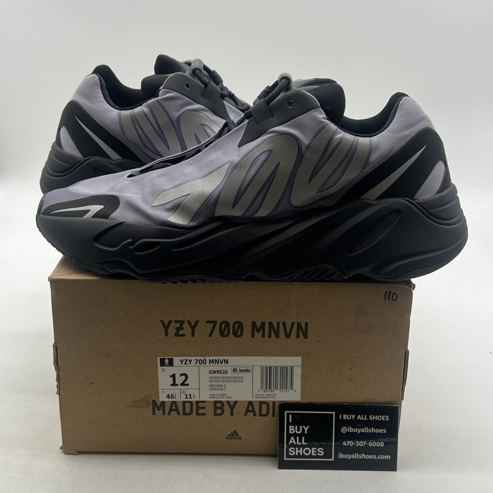Size 12 - Adidas Yeezy Boost 700 MNVN Geode (GW9526)