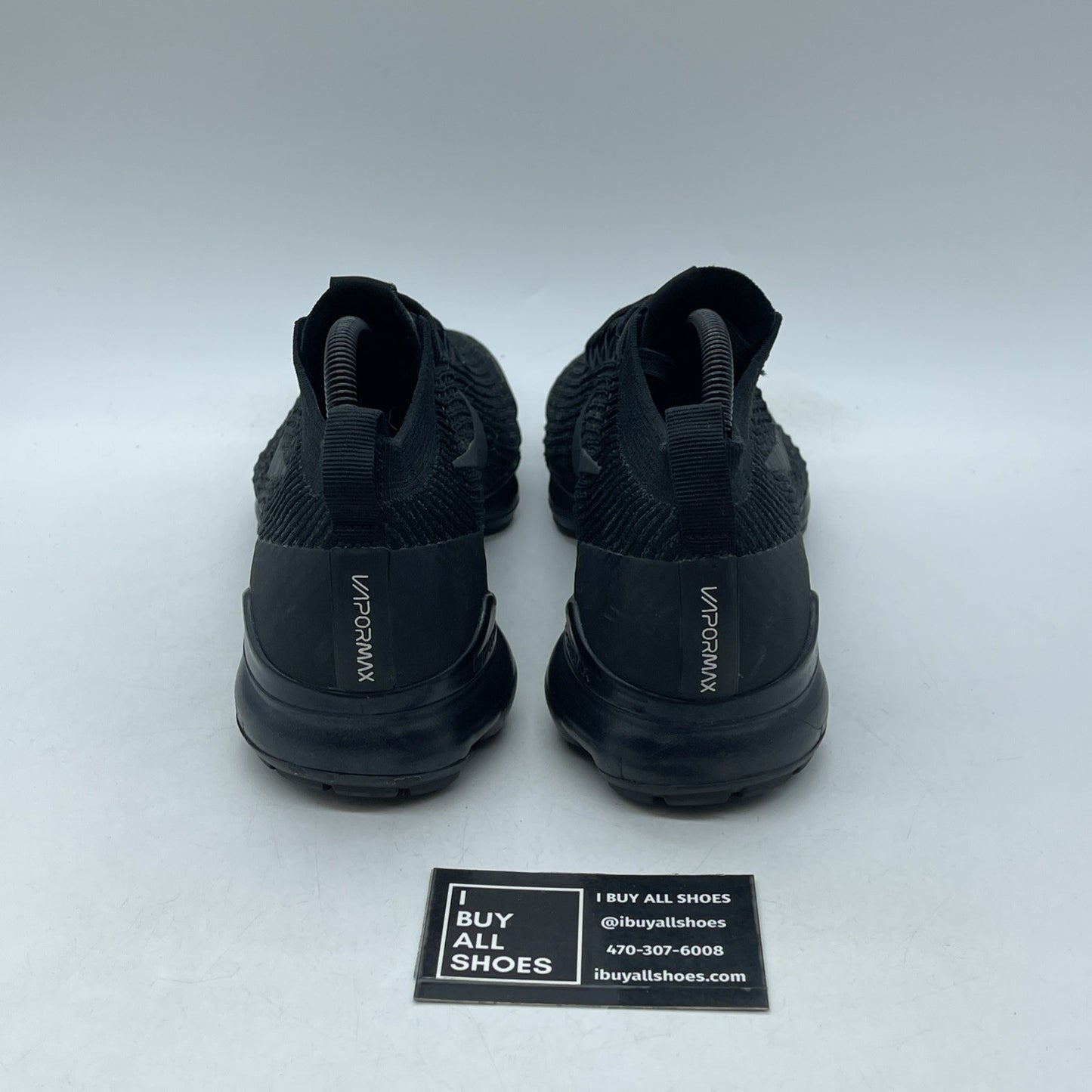 Size 10 - Nike Air VaporMax Flyknit 3 Triple Black (AJ6900-004)