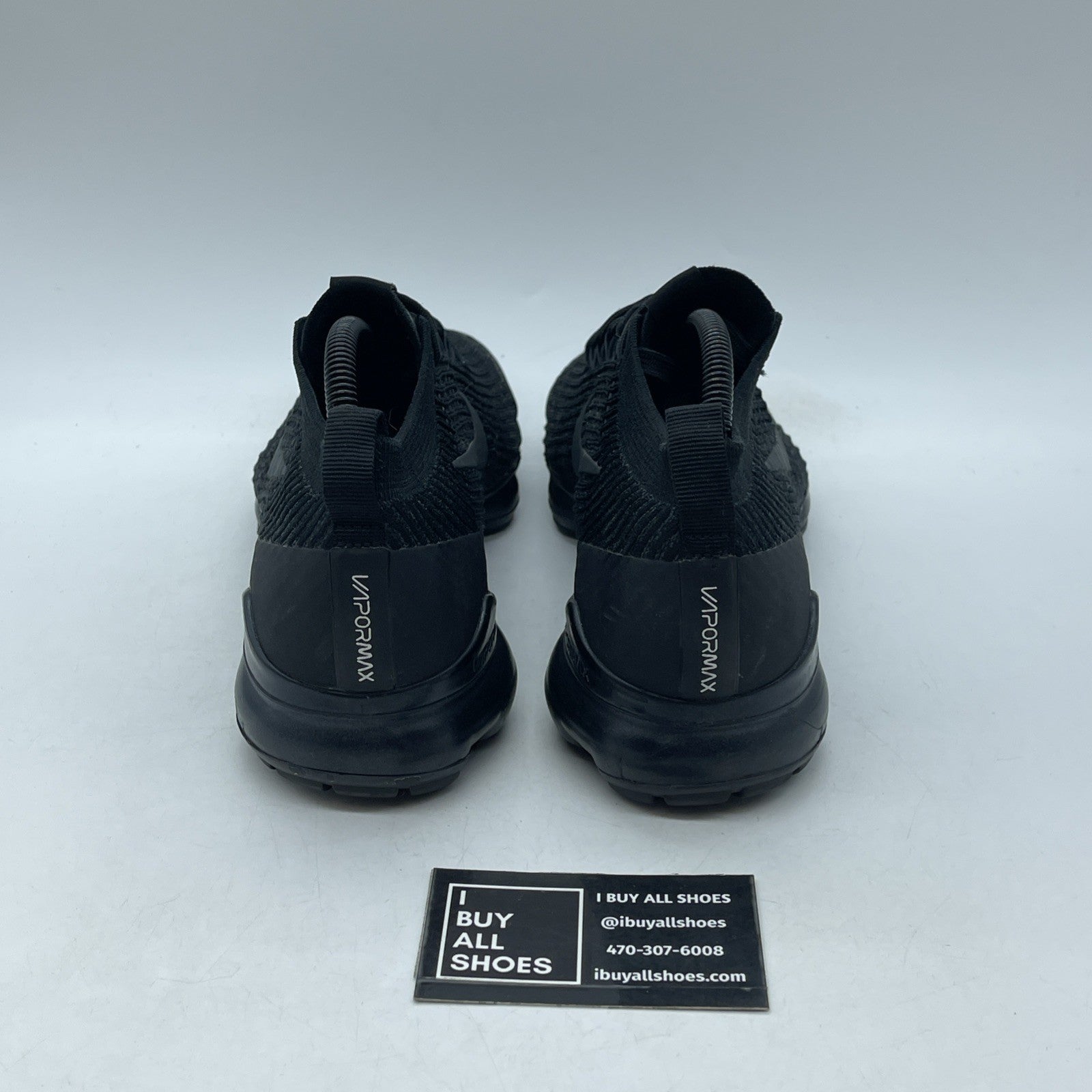 Size 10 - Nike Air VaporMax Flyknit 3 Triple Black (AJ6900-004)