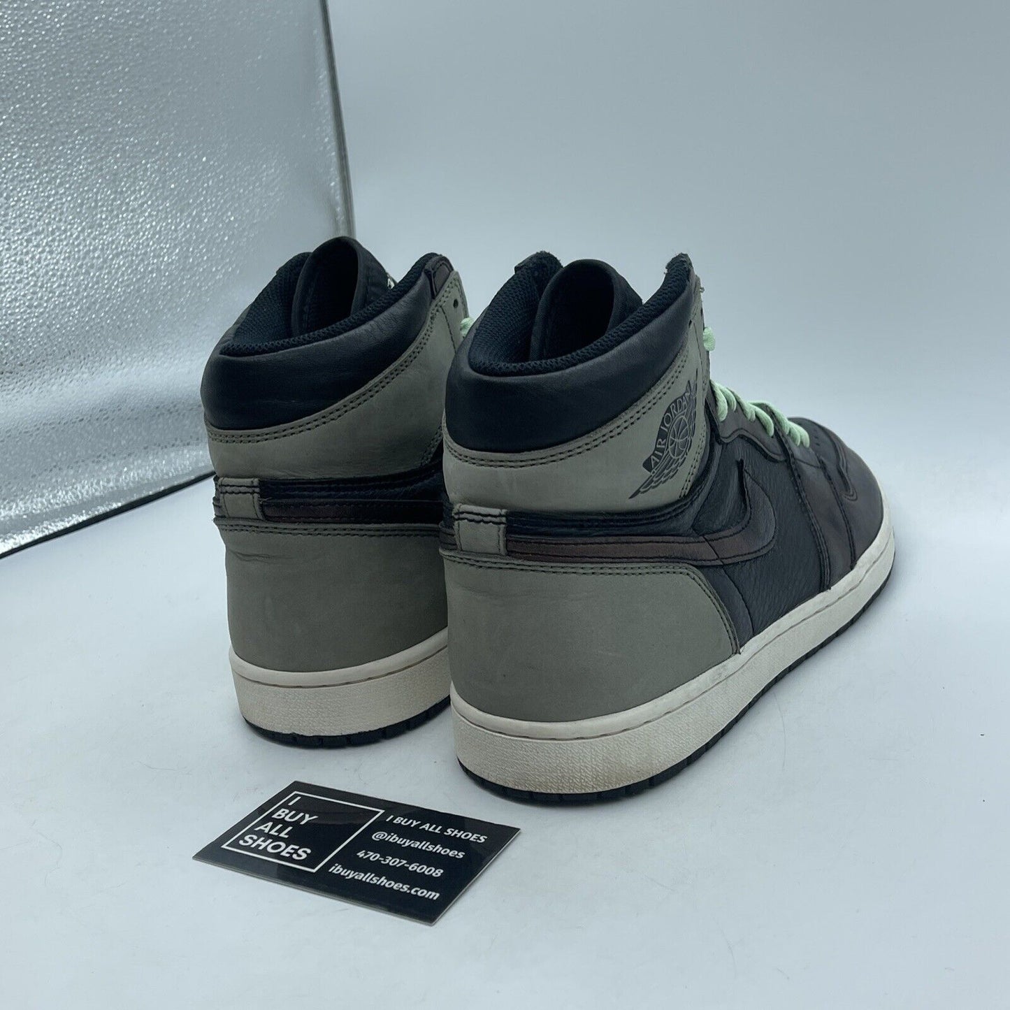 Size 11 - Air Jordan 1 Retro OG High Patina Black Brown Suede (555088-033)