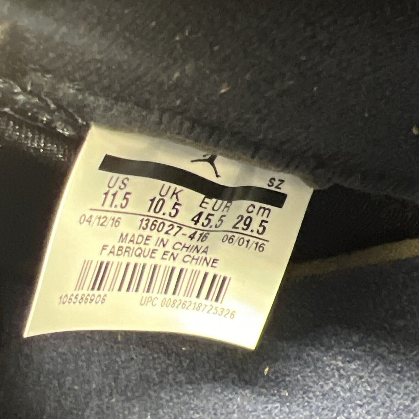 Size 11.5 - Air Jordan 5 Retro Bronze Navy White (136027-416)