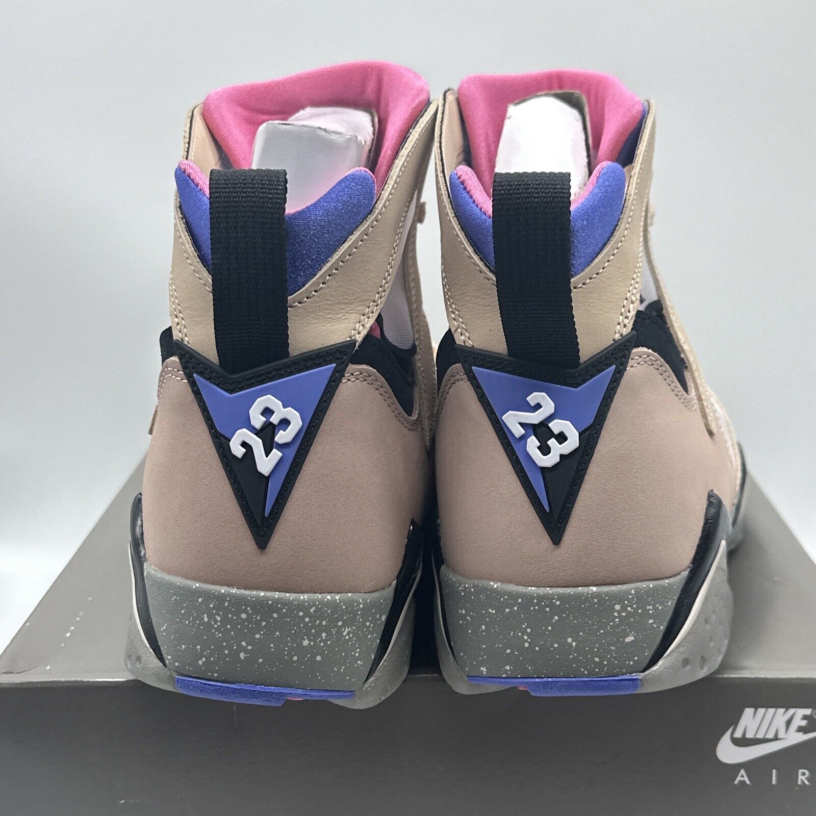 Size 13 - Jordan 7 SE Sapphire 2022 Beige Pink Blue Suede Grey OG All. With Box