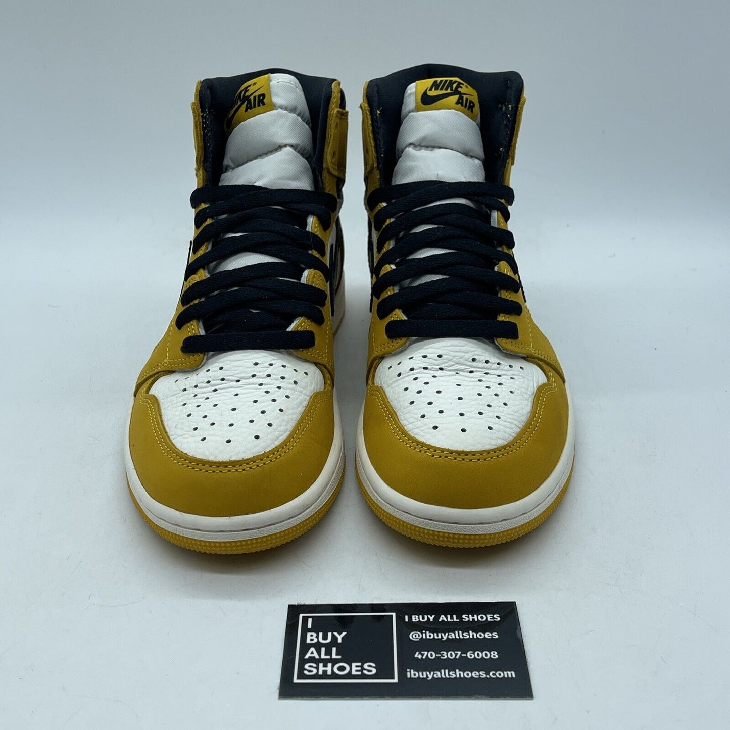 Size 8 - Air Jordan 1 Retro OG High Yellow Ochre Yellow Suede (DZ5485-701)