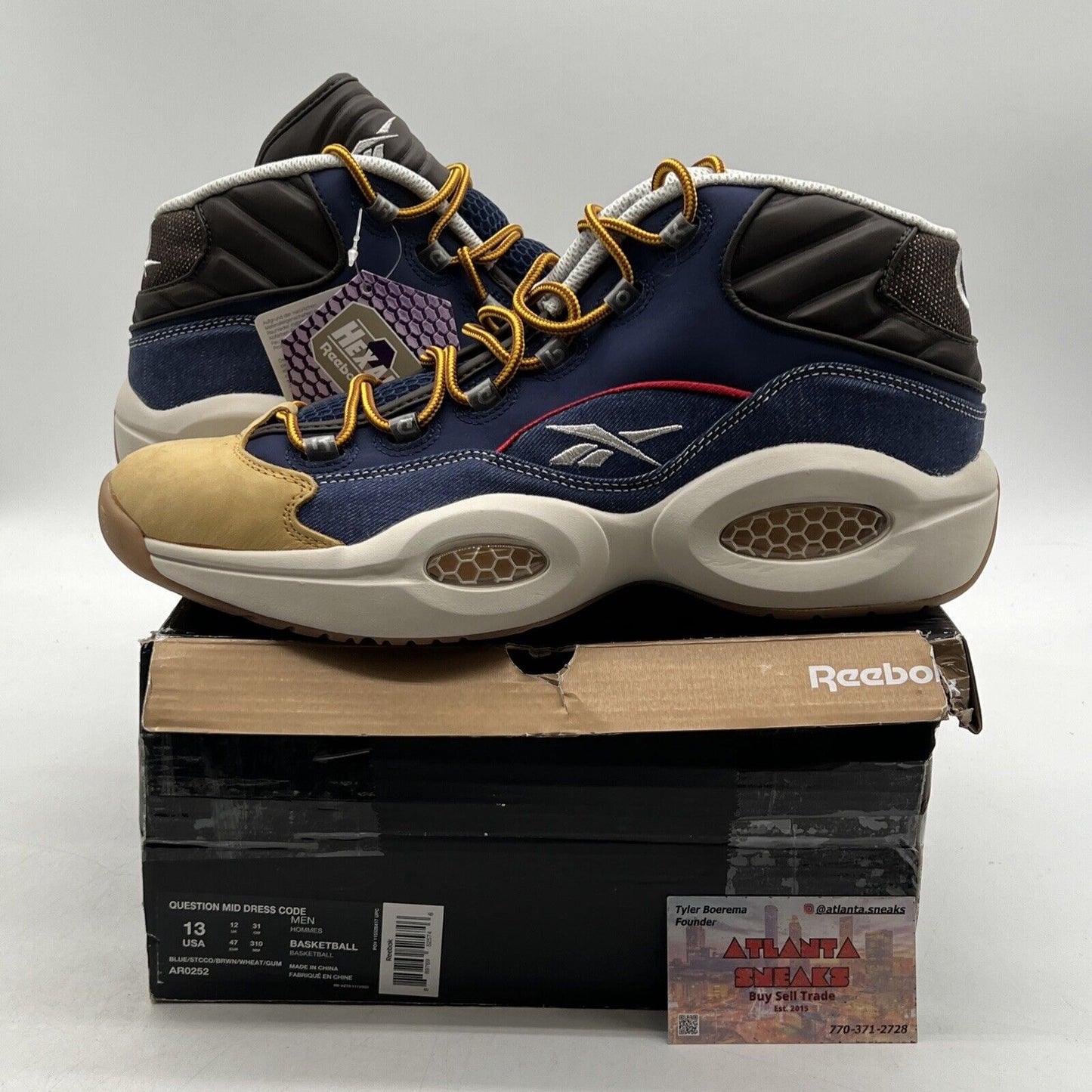 Size 13 - Reebok Question Mid Dress Code (AR0252)