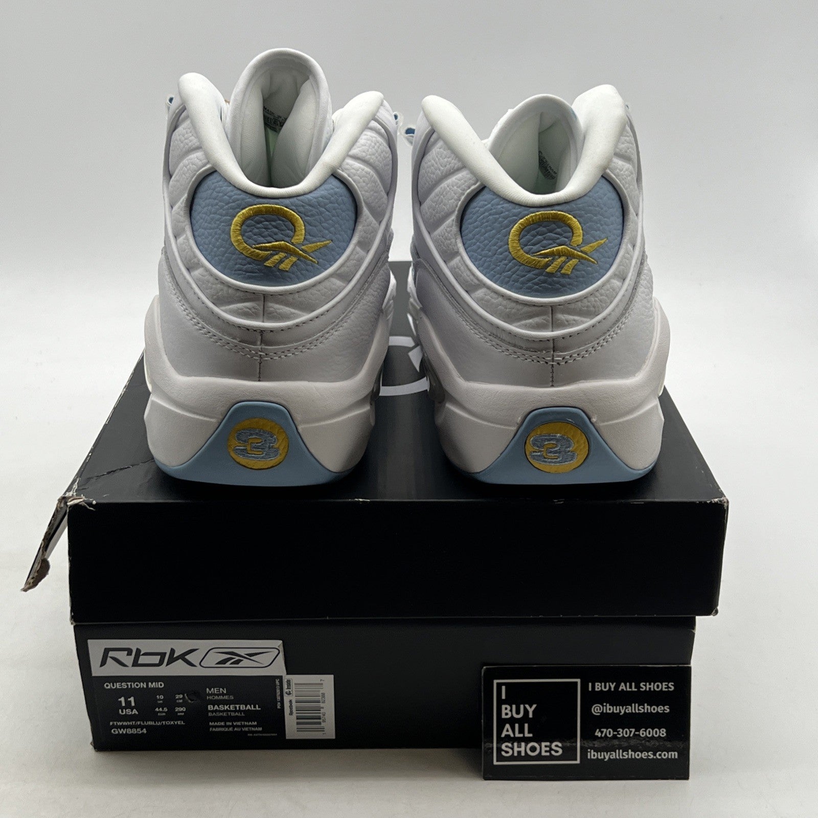 Size 11 - Reebok Question Mid On to the Next (GW8854)