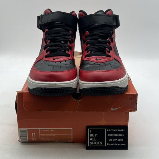 Size 11 - Nike Air Force 1 Mid Bred (306352-063)