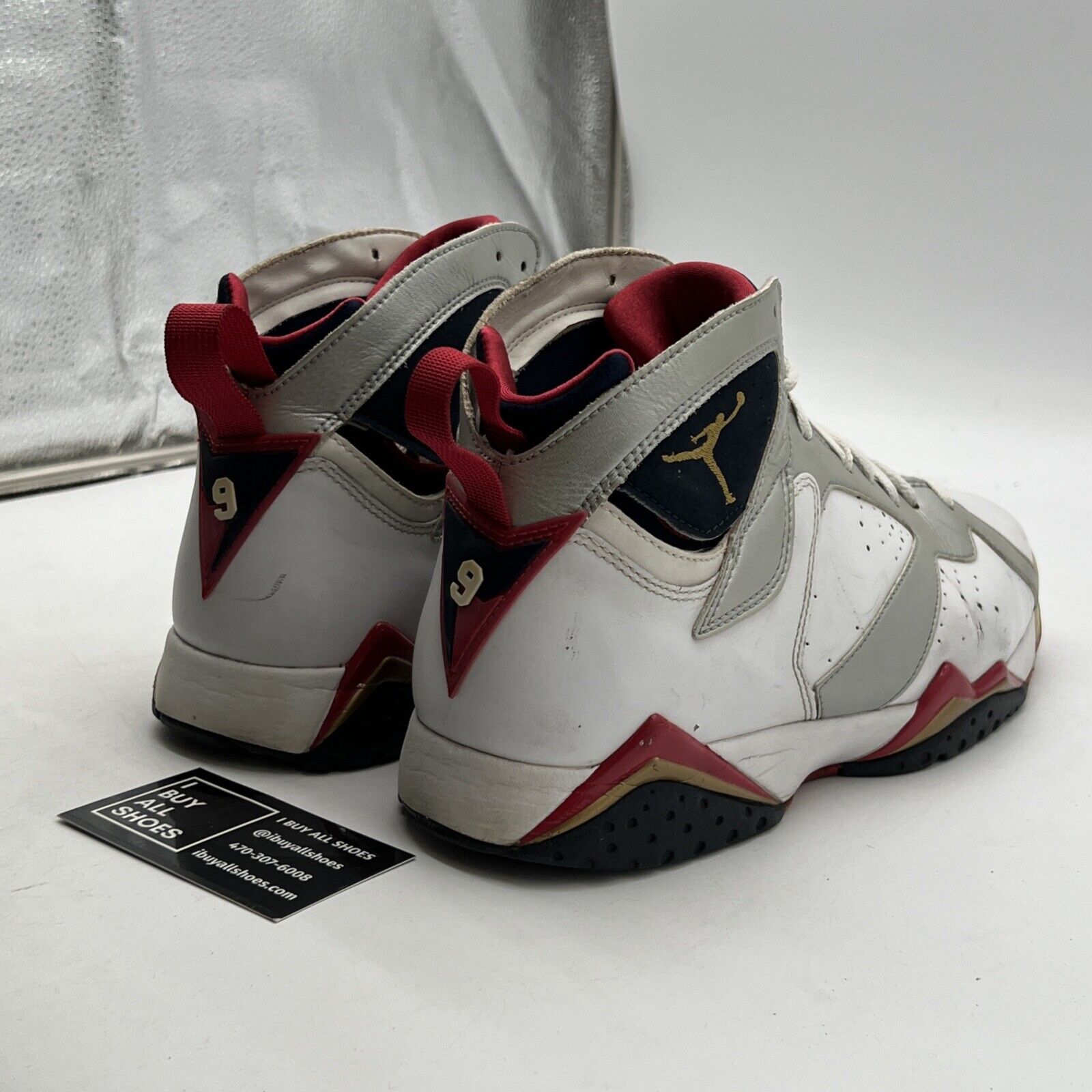 Size 11 - Air Jordan 7 Retro 2012 Olympic (304775-135)