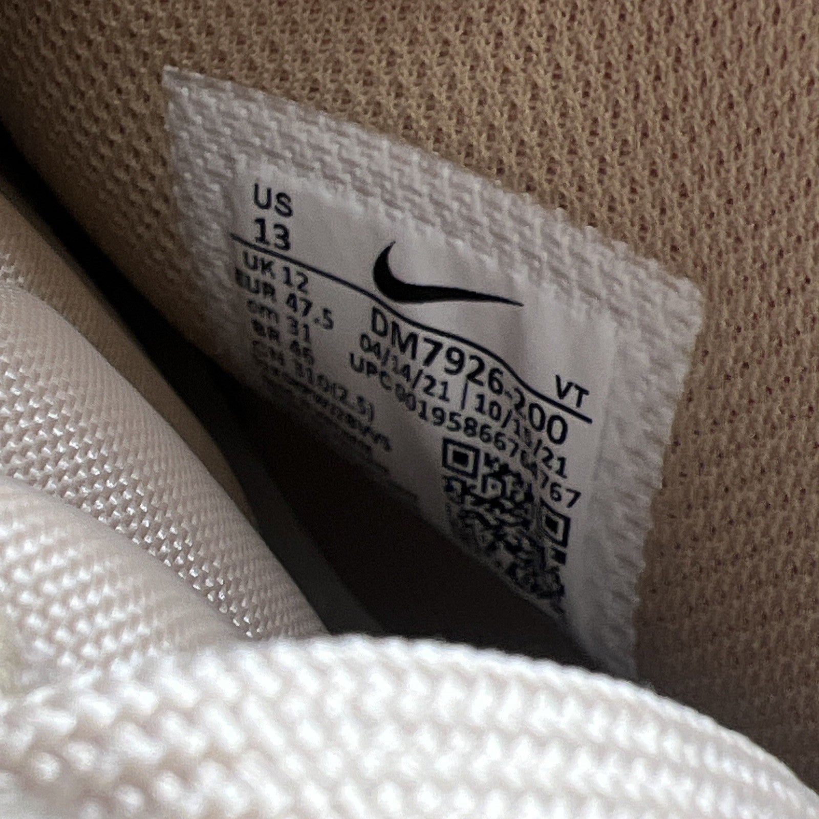 Size 13 - Nike Billie Eilish x Air Force 1 '07 SP High Mushroom (DM7926-200)