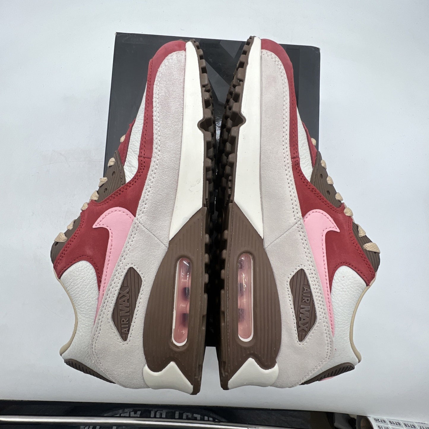 Size 10.5 - Nike DQM x Air Max 90 2021 Bacon (CU1816-100)