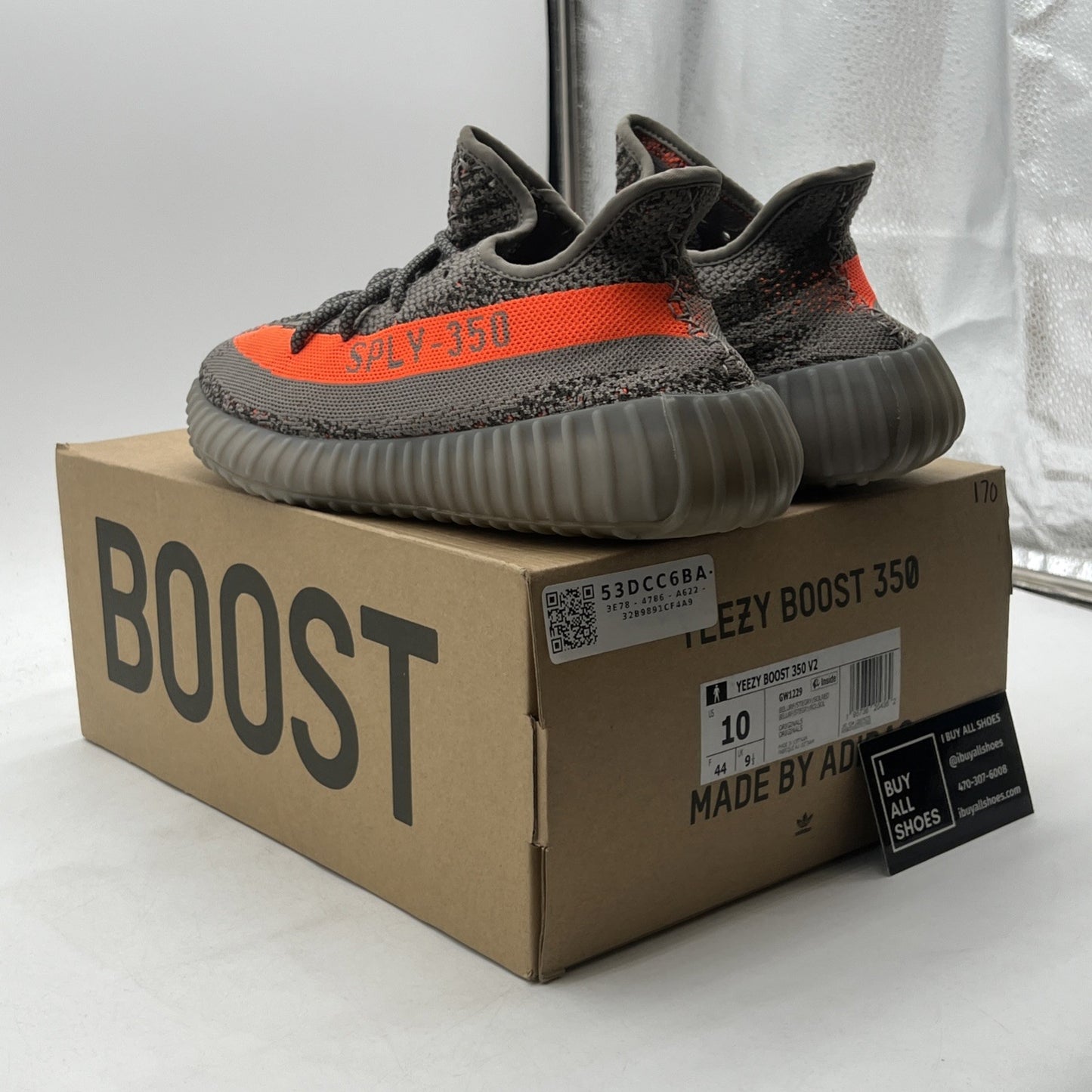 Size 10 - adidas Yeezy Boost 350 V2 Low Beluga Reflective (GW1229)