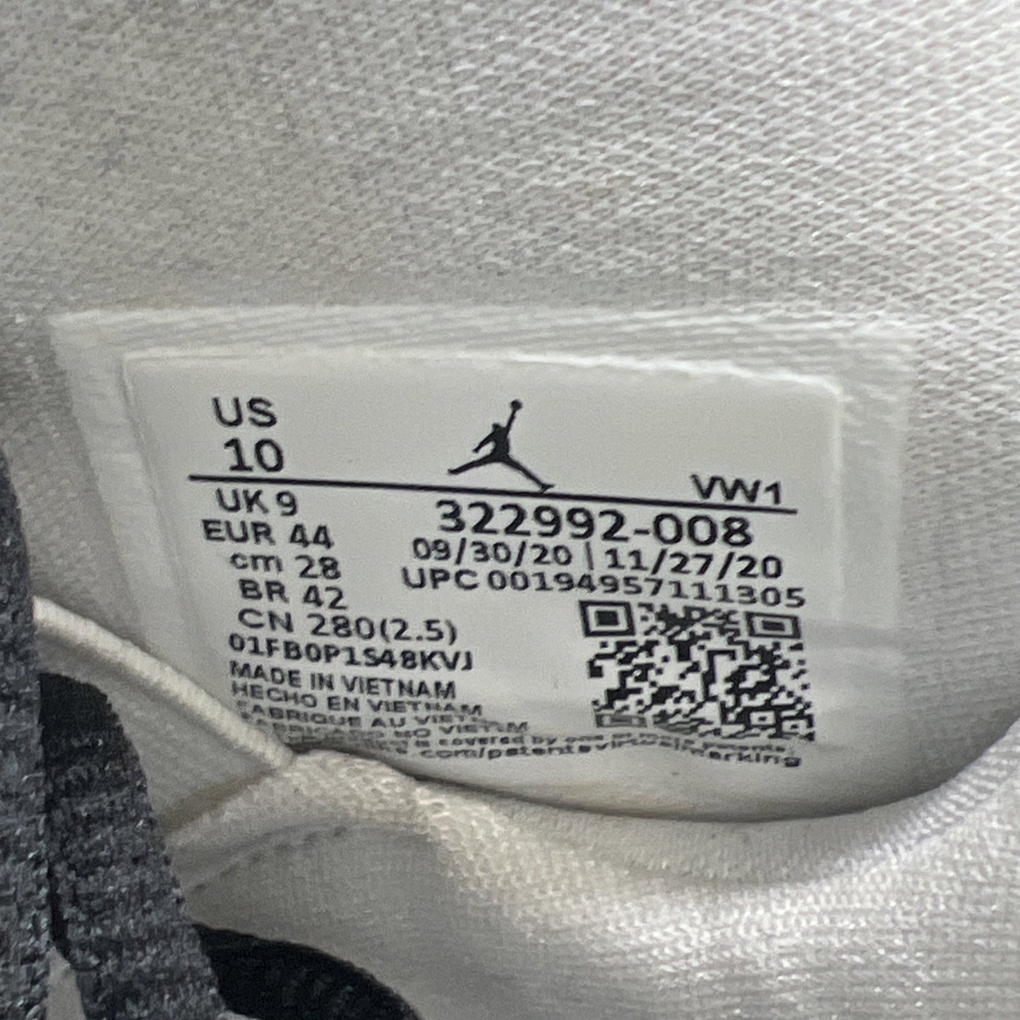 Size 10 - Jordan 6 Rings He Got Game (322992-008)