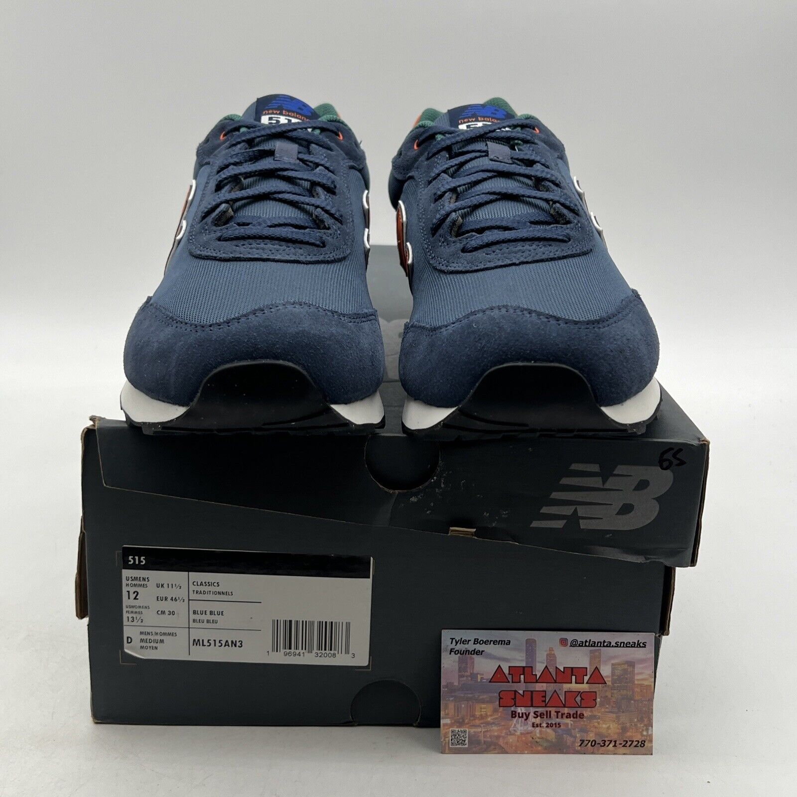 Size 12 - New Balance Classics Traditionnels Blue (ML515AN3)