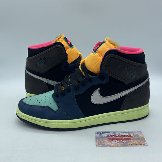 Size 10 - Jordan 1 Retro High Tokyo Bio Hack  Black Multi (555088-201)