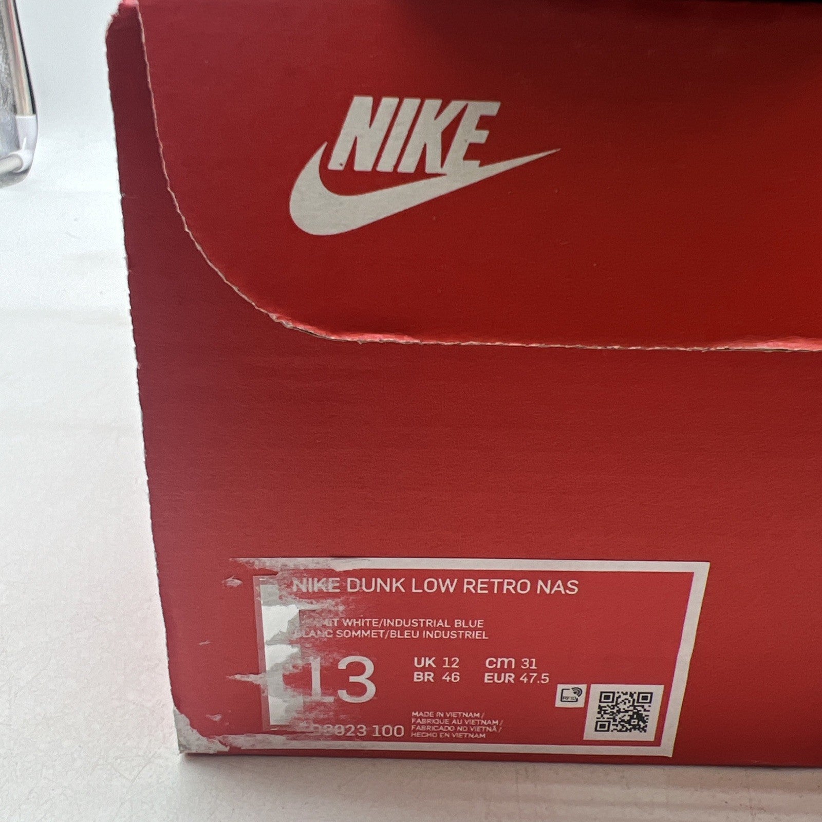 Size 13 - Nike Dunk Low Airbrush - Industrial Blue (FD6923-100)