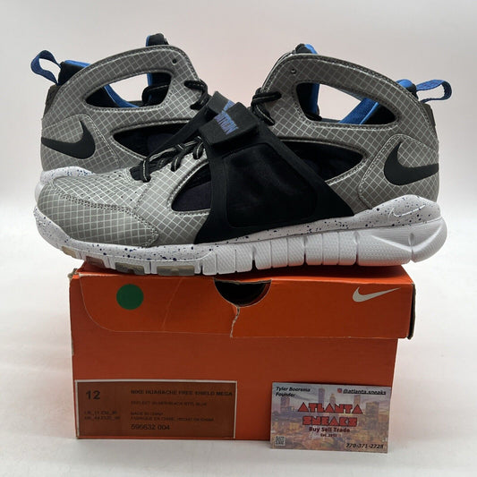 Size 12 - Nike Huarache Free Shield Mega Megatron Blue White (596632-004)