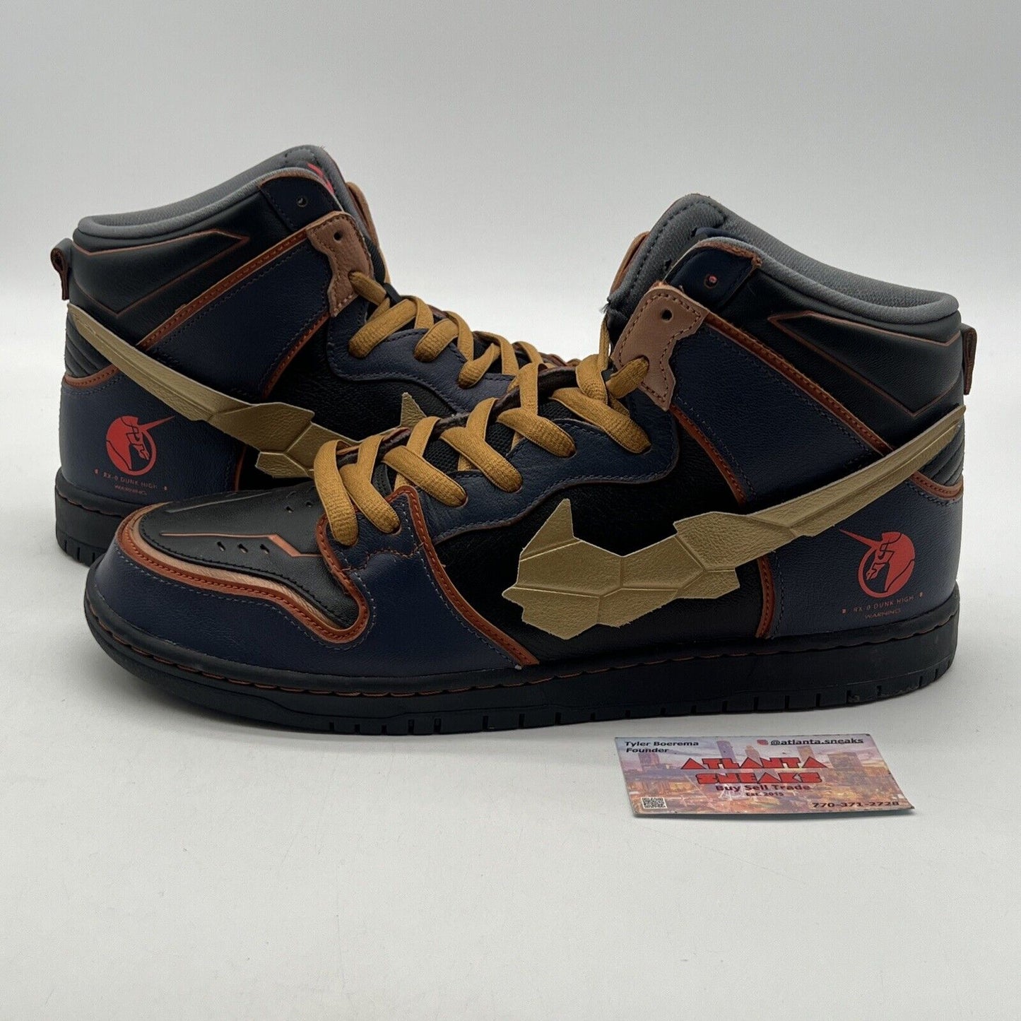 Size 13 - Nike Gundam x Dunk SB High Project Unicorn - Banshee Norn (DH7717-400)