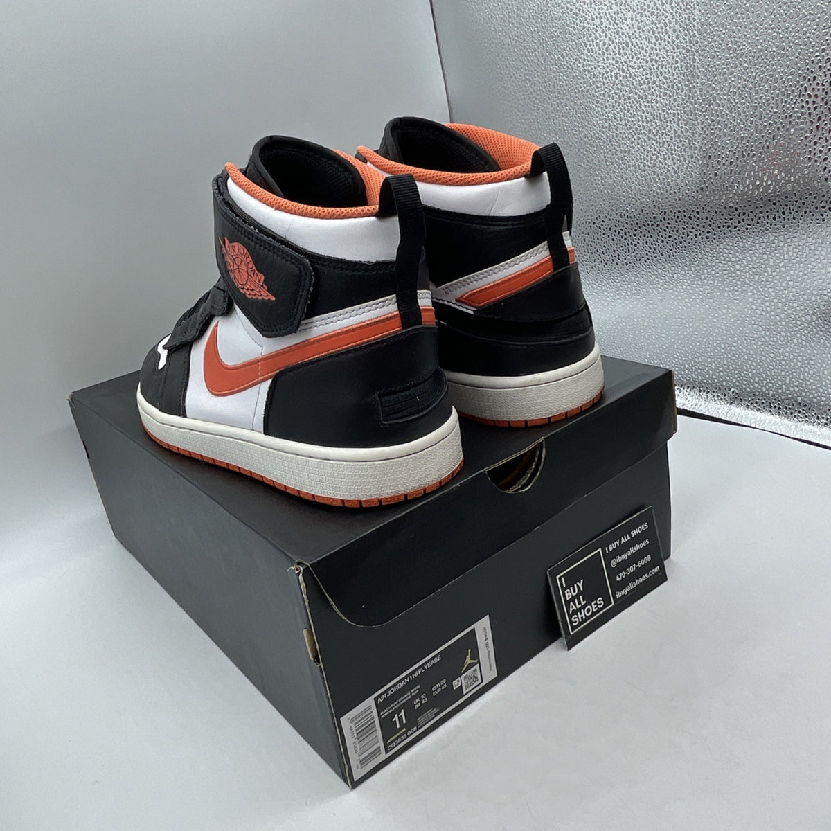 Size 11 - Air Jordan 1 FlyEase High Turf Orange (CQ3835-008)