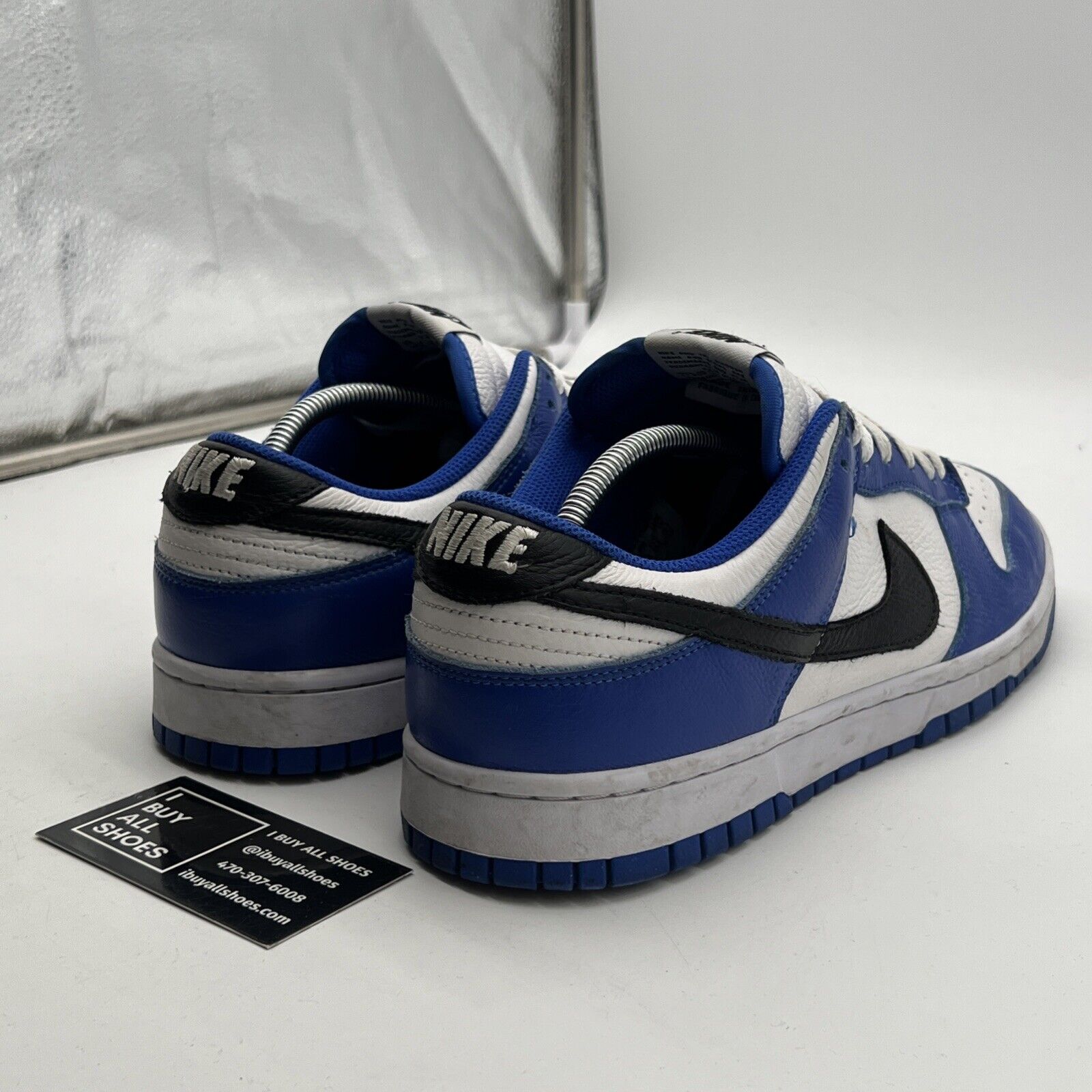 Size 11.5 - NIKE Dunk Low by You - Game Royal (FN0569-900) Jordan Chicago Duke