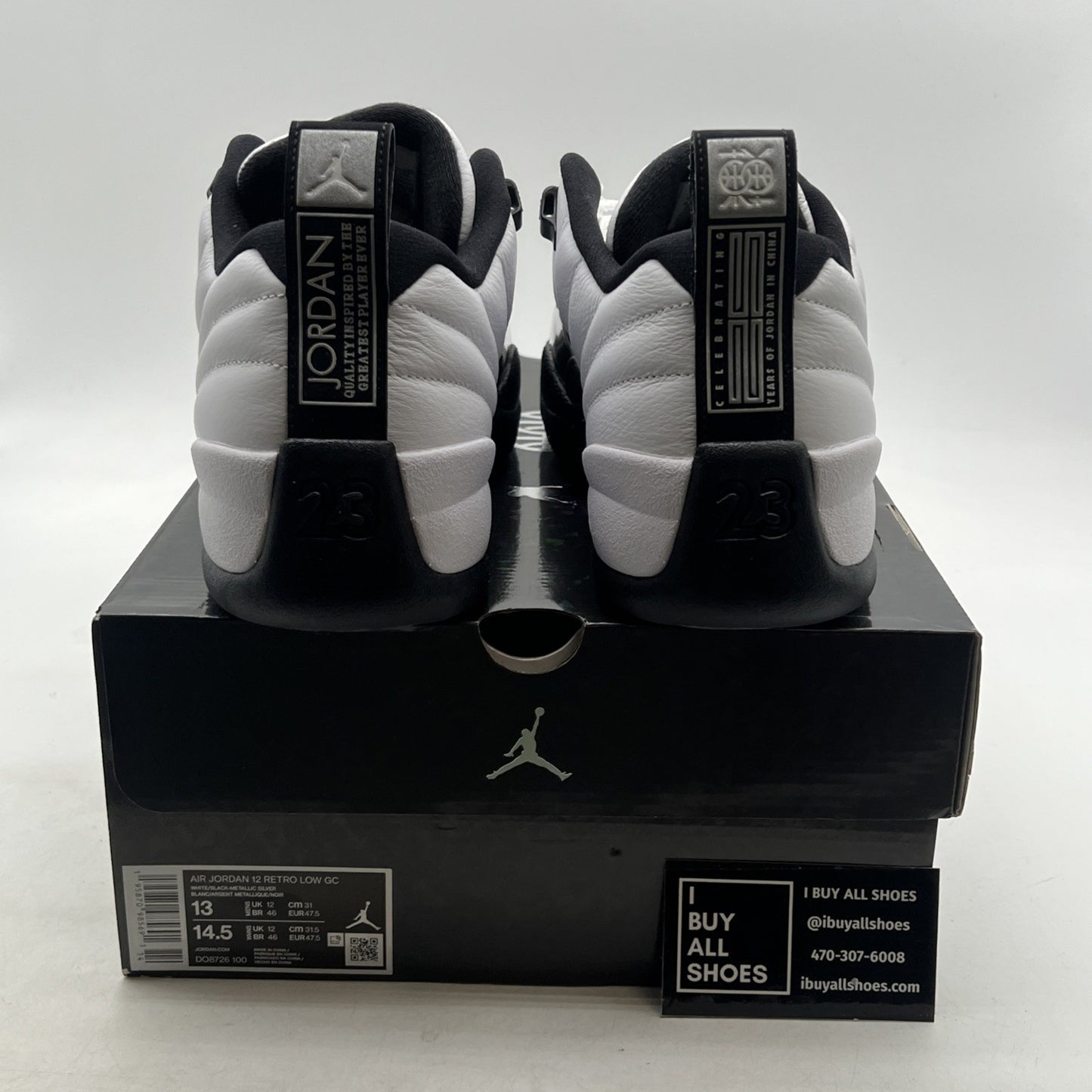 Size 13 - Air Jordan 12 Retro Low 25 Years in China (DO8726-100)