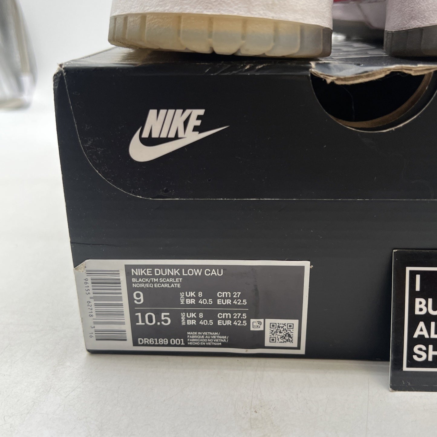 Size 9 - Nike Clark Atlanta University x Dunk Low Panthers (DR6189-001)