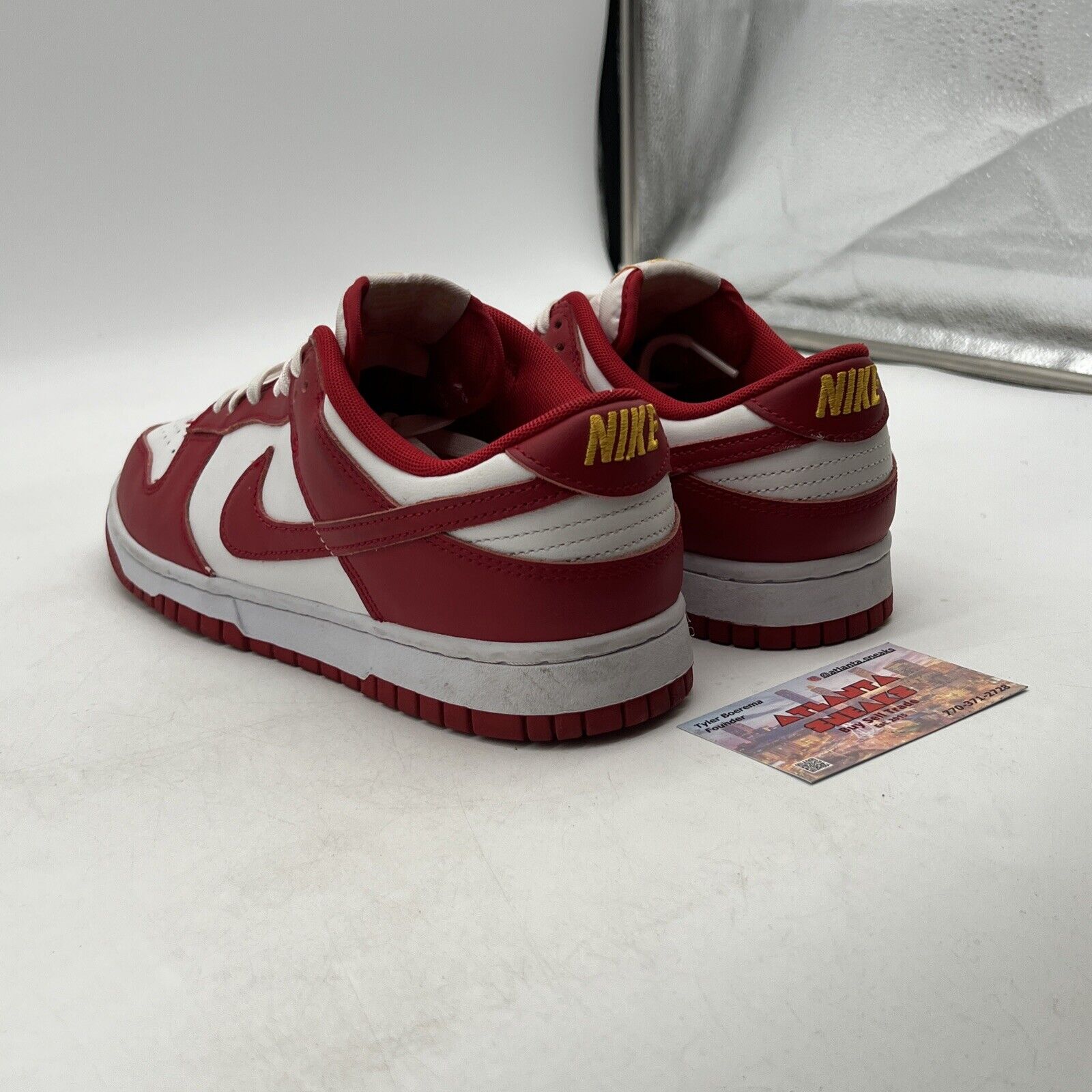 Size 8.5 - Nike Dunk Low Gym Red (DD139-602)