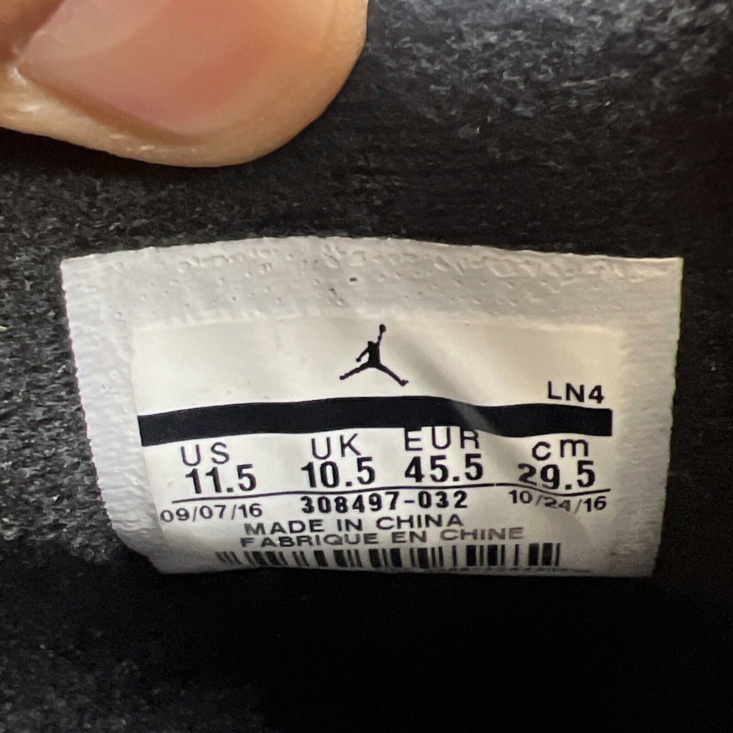 Size 11.5 - Jordan 4 Retro Royalty 2017 Gold Suede Black White (308497-032)