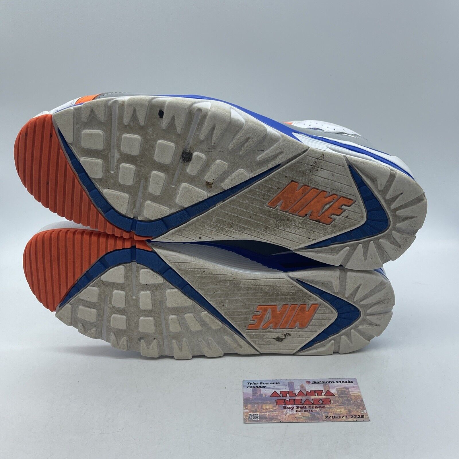Size 10.5 - Nike Air Trainer SC High Reverse Auburn Leather Suede (302346-122)